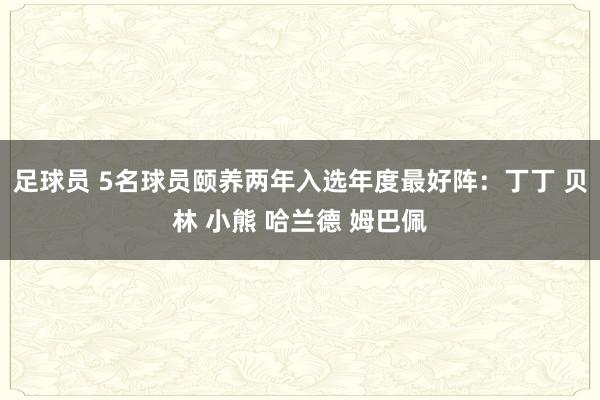 足球员 5名球员颐养两年入选年度最好阵：丁丁 贝林 小熊 哈兰德 姆巴佩